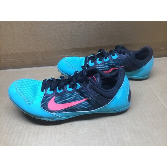 Nike Rival MD 7 Hyper Jade/Black Track &  Spikes Running Cleats 8.5 - Picture 6 of 12